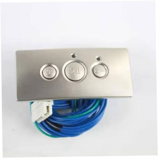 Fisher & Paykel Dishwasher Badge Assembly (Satin) - 528605RP, Replaces: 526975NP