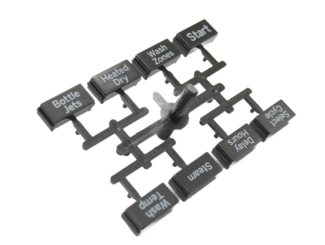 GE Dishwasher User Interface Buttons Assembly - WD09X21694