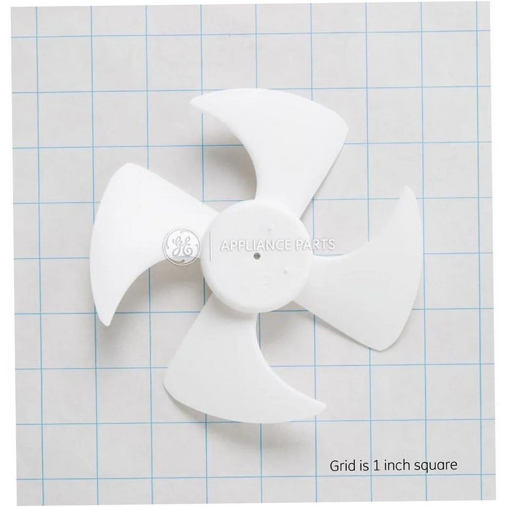 GE Refrigerator Condenser Motor Fan Blade - WR60X10207, Replaces: WR60X10088